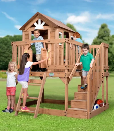 kids wooden Modern playhouse