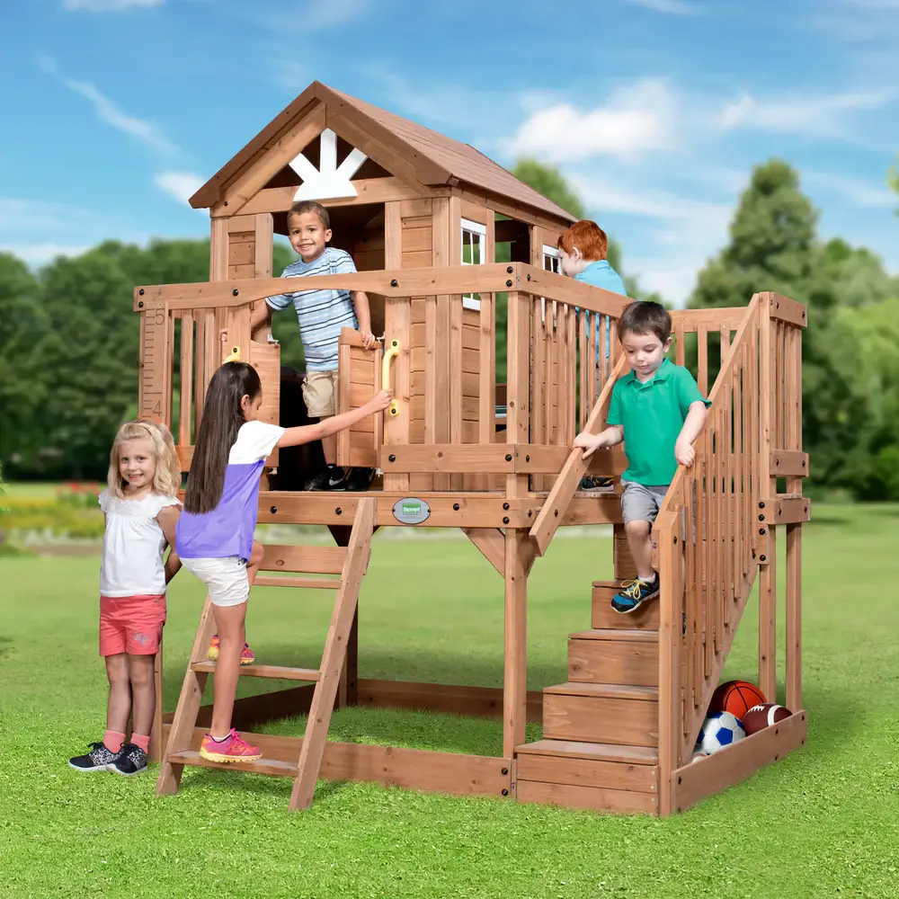 kids wooden Modern playhouse