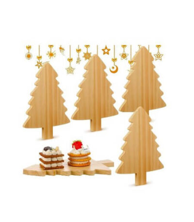 Christmas Wooden serving