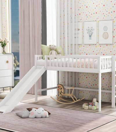 Kid’s bed with slide