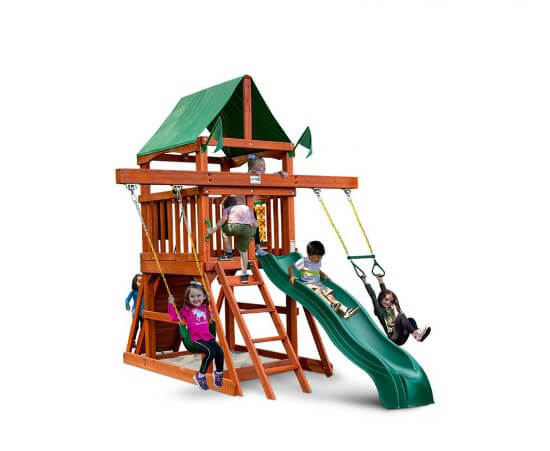 Outdoor kid’s playhouse