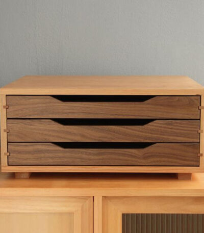 Wooden Three layer Drawer