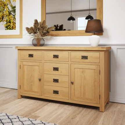 2 Door 6 Drawer Sideboard