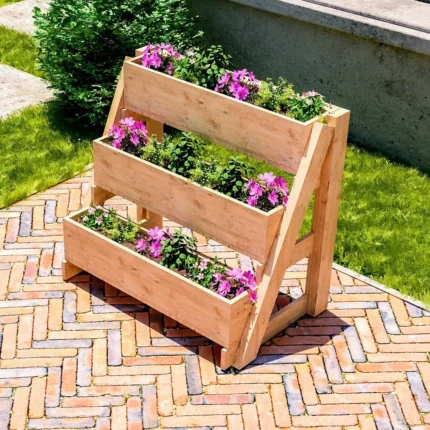 3 Tier Raised Planter Box