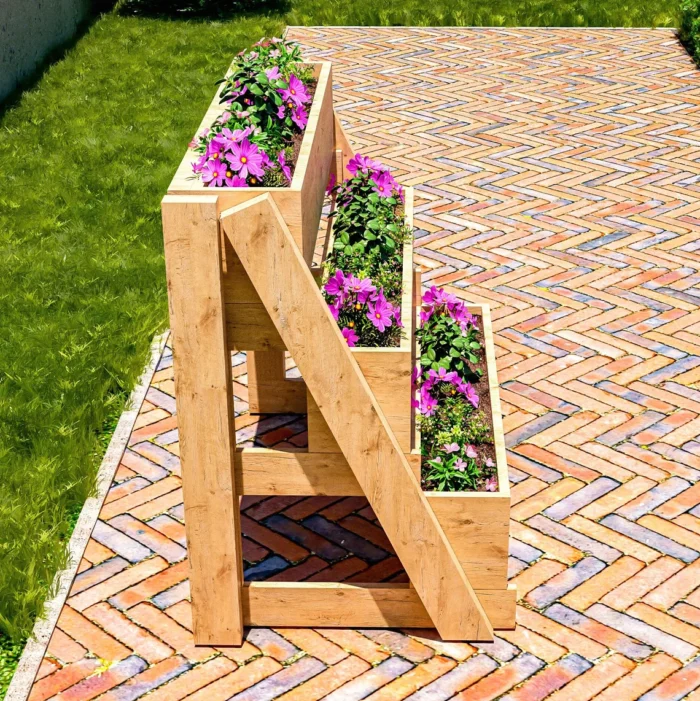3 Tier Raised Planter Box