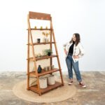 4 Tier Ladder Shelf