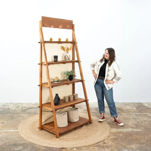 4 Tier Ladder Shelf