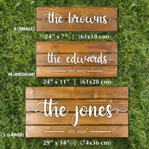 Custom Wood Sign