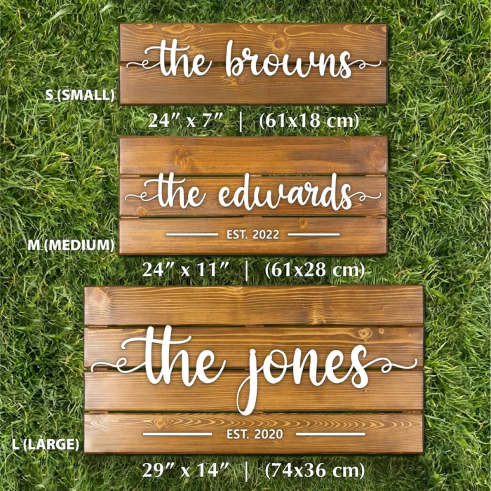 Custom Wood Sign