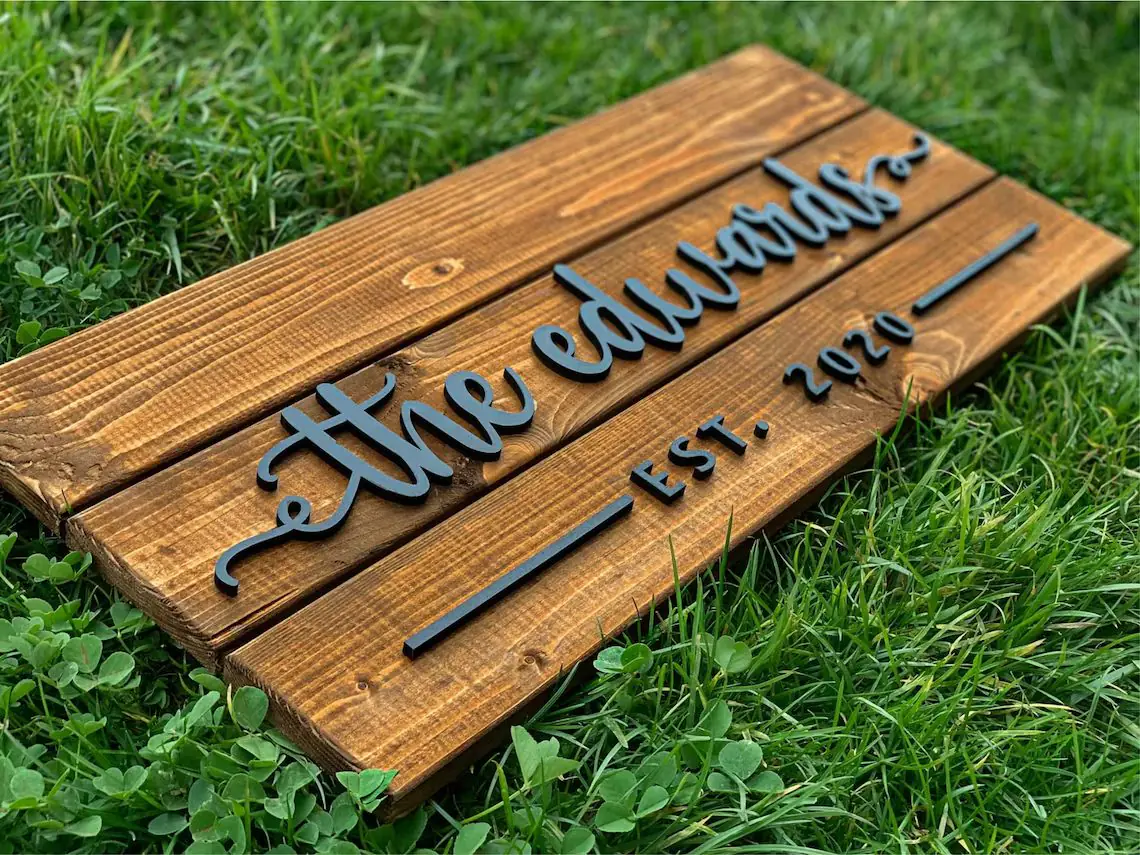 Custom Wood Sign Custom Wood Sign