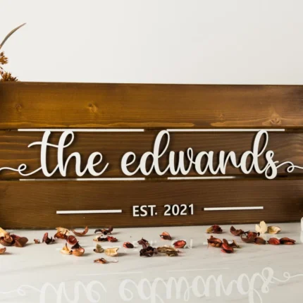 Custom Wood Sign