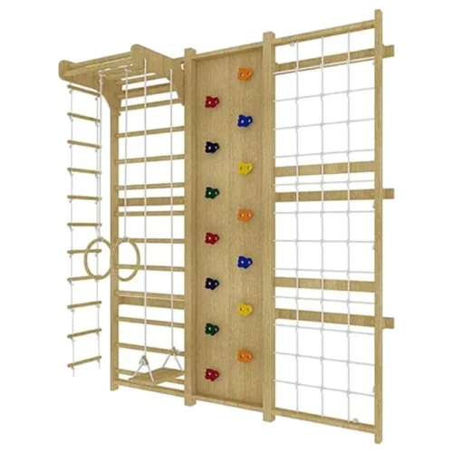 DWW 9-in-1 Swedish Ladder Wall Gym (5)