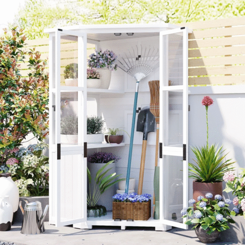 DWW Garden Wood Storage Shed