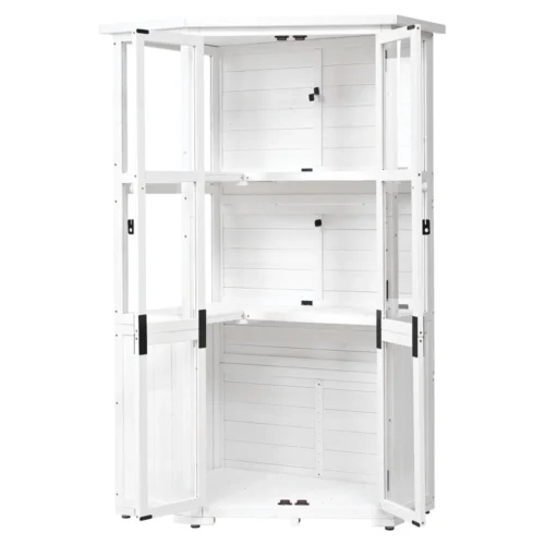 DWW Garden Wood Storage Shed