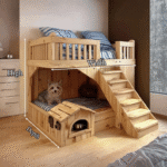 DWW Handmade Dog Bunk Bed (1)
