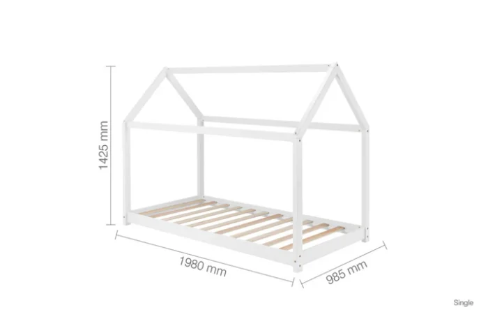 DWW Kids floor bed frame