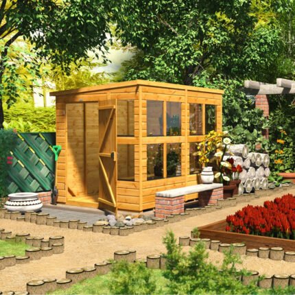 DWW Pent Potting Garden Shed (2)