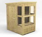 DWW Power Pent Potting Garden Shed (3)