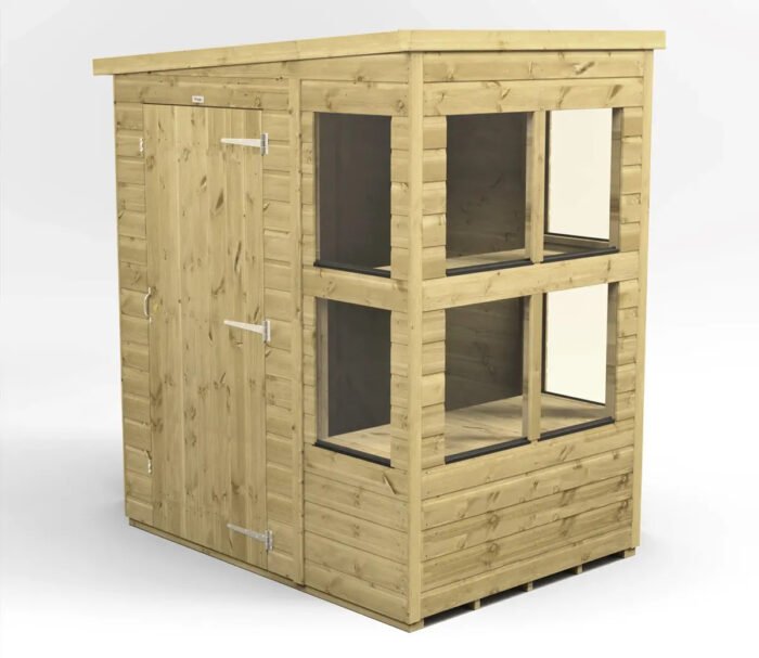 DWW Power Pent Potting Garden Shed (3)