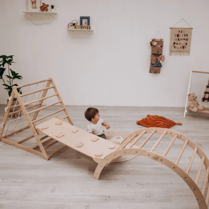 DWW Wooden Climber for Toddlers (2)