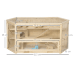 DWW Wooden hamster cage (1)