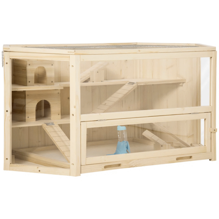 DWW Wooden hamster cage (2)