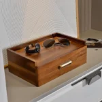 Everyday Carry Wood Drawer Watch Box Organizer for Men (6)