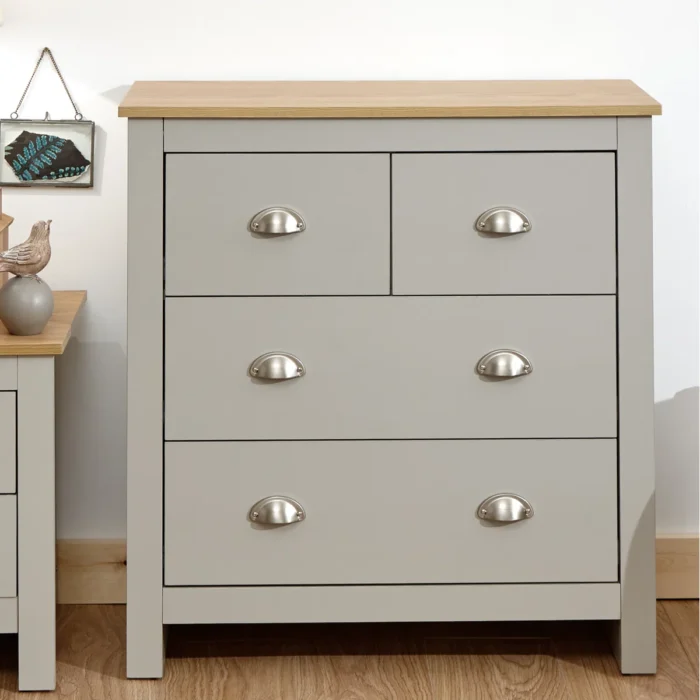 Lancaster 2+2 Drawer Chest