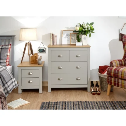 Lancaster 2+2 Drawer Chest