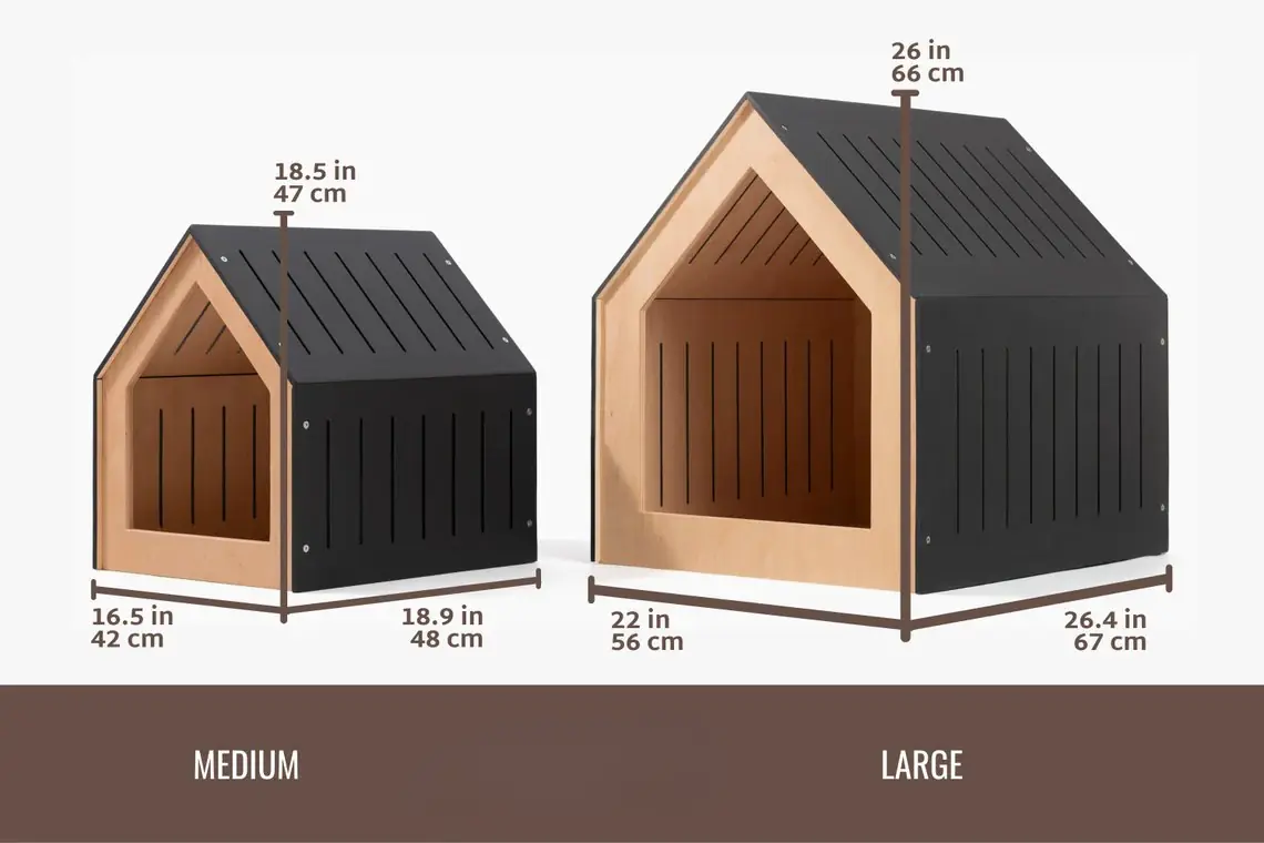 Pet house for dogs and cats 1 Dubai Wood Works