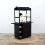 Promotional Display Cart in black color