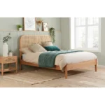 Rattan Panel Bed