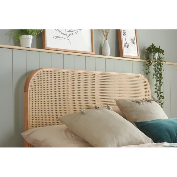 Rattan Panel Bed