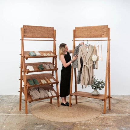 Shelving for fashion designers, craft people and print makers