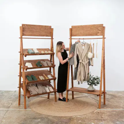 Shelving for fashion designers, craft people and print makers