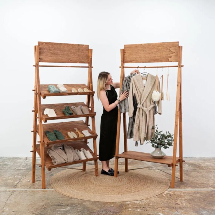 Shelving for fashion designers, craft people and print makers