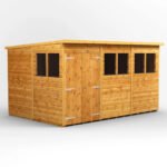DWW Power Pent Garden Shed