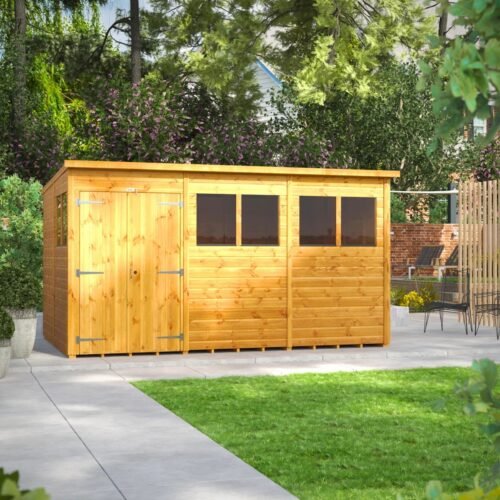 DWW Power Pent Garden Shed