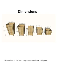Wooden Entryway Planter Box