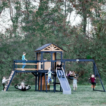 Wooden Outdoor Playset