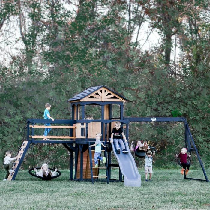 Wooden Outdoor Playset