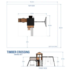 Wooden Outdoor Playset