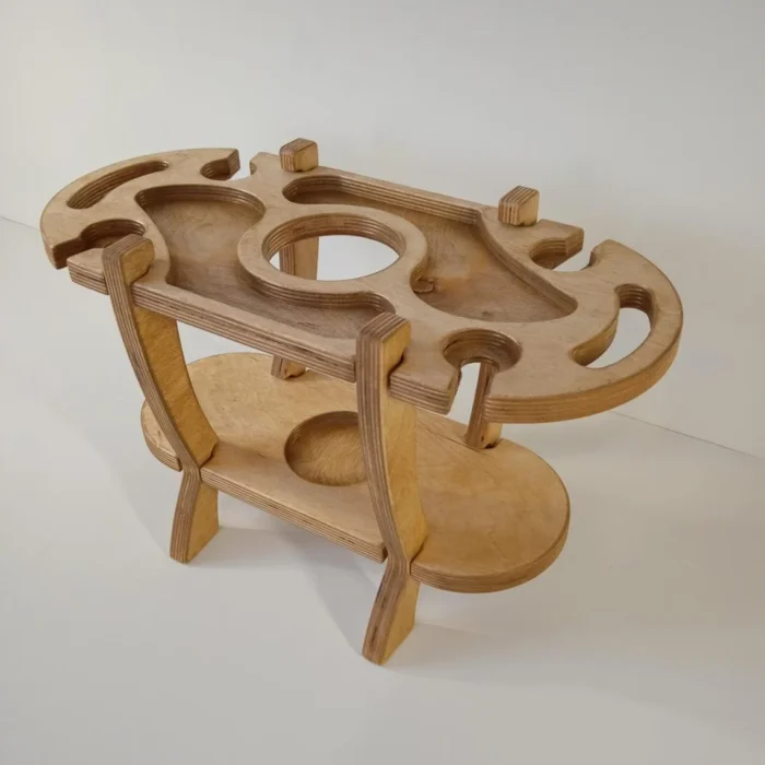 Wooden Wine Serving Tray