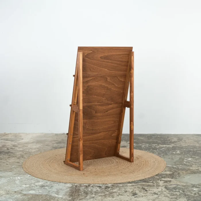 Wooden display stand for notebooks, books, planners