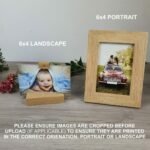 Oak 5 Aperture Photo Frame/ Family Frame / Wedding Frame