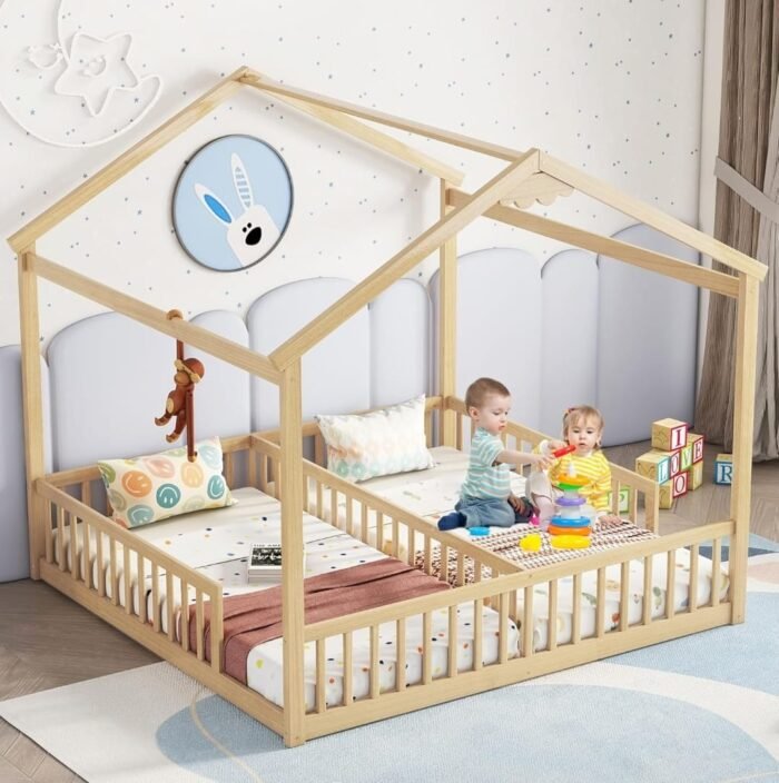 Double House Bed for 2 kids