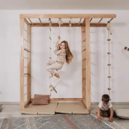 Monkey bar with Extended Swing