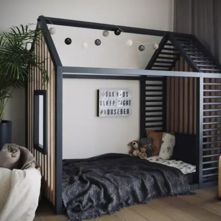 Wooden Montessori floor bed Dubai