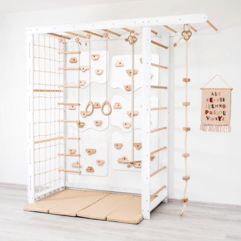monkey bar with ladder